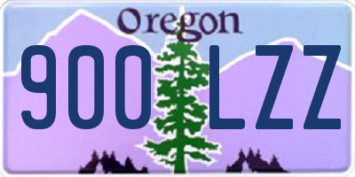 OR license plate 900LZZ