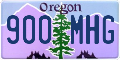 OR license plate 900MHG