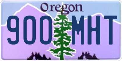 OR license plate 900MHT