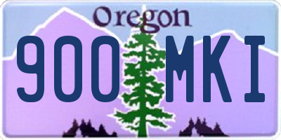 OR license plate 900MKI