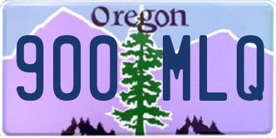 OR license plate 900MLQ