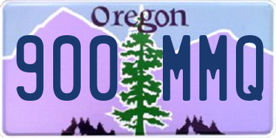 OR license plate 900MMQ