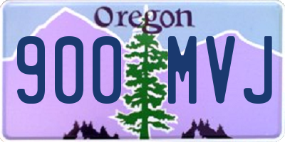OR license plate 900MVJ