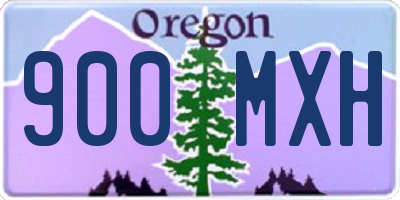 OR license plate 900MXH