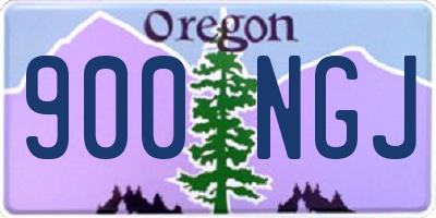 OR license plate 900NGJ