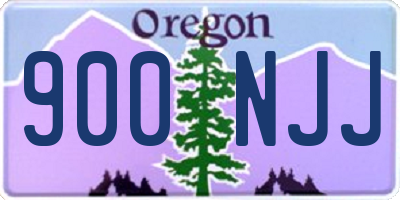 OR license plate 900NJJ