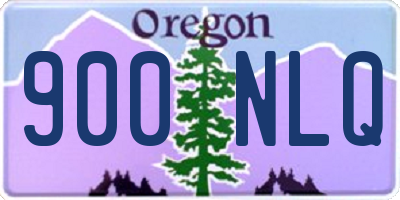 OR license plate 900NLQ