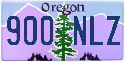 OR license plate 900NLZ