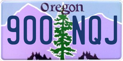 OR license plate 900NQJ