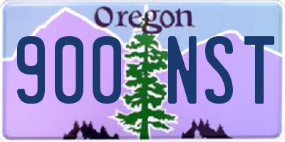 OR license plate 900NST
