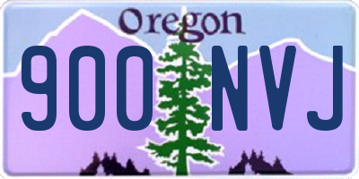 OR license plate 900NVJ