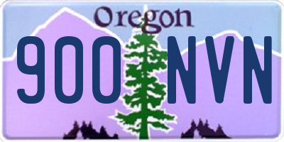 OR license plate 900NVN