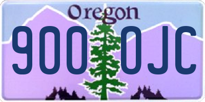 OR license plate 900OJC