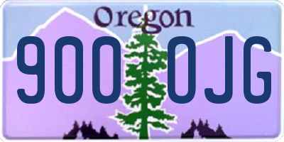 OR license plate 900OJG