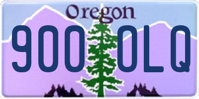 OR license plate 900OLQ