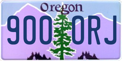OR license plate 900ORJ