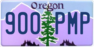OR license plate 900PMP