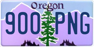 OR license plate 900PNG