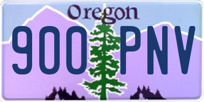 OR license plate 900PNV
