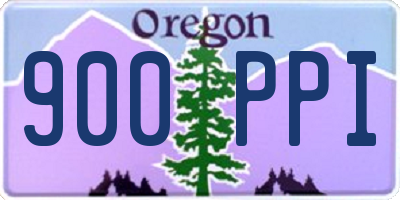 OR license plate 900PPI