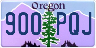 OR license plate 900PQJ