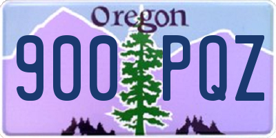 OR license plate 900PQZ