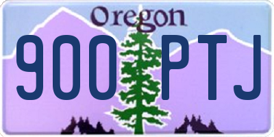OR license plate 900PTJ