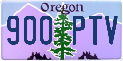 OR license plate 900PTV