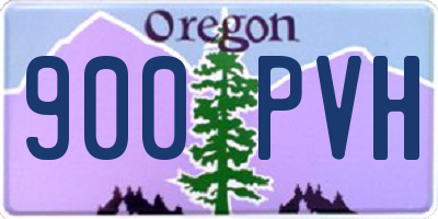 OR license plate 900PVH