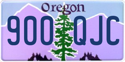 OR license plate 900QJC