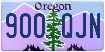 OR license plate 900QJN