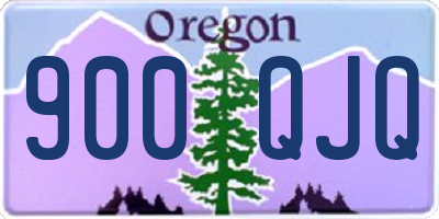 OR license plate 900QJQ