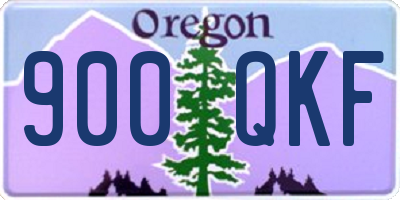OR license plate 900QKF