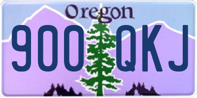 OR license plate 900QKJ