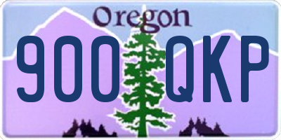OR license plate 900QKP