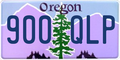 OR license plate 900QLP