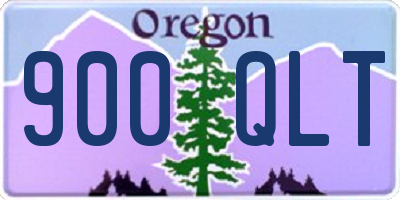 OR license plate 900QLT