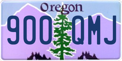 OR license plate 900QMJ