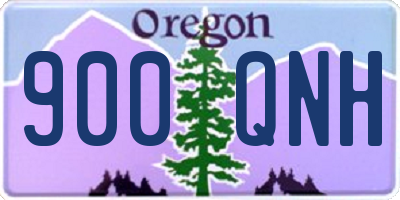 OR license plate 900QNH