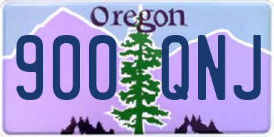 OR license plate 900QNJ