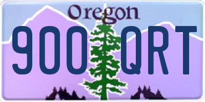 OR license plate 900QRT