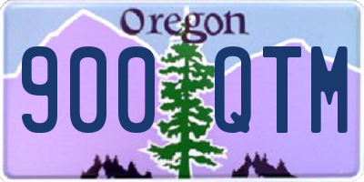 OR license plate 900QTM