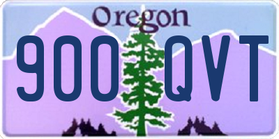 OR license plate 900QVT