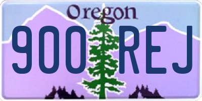 OR license plate 900REJ