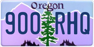 OR license plate 900RHQ
