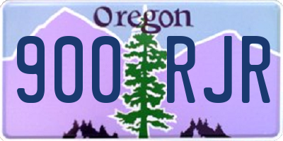 OR license plate 900RJR
