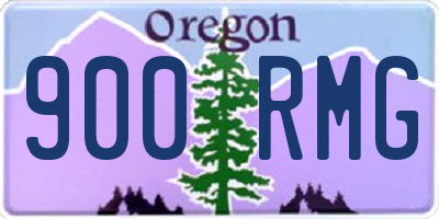 OR license plate 900RMG