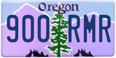 OR license plate 900RMR