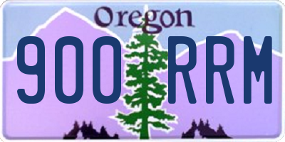 OR license plate 900RRM