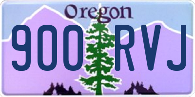 OR license plate 900RVJ